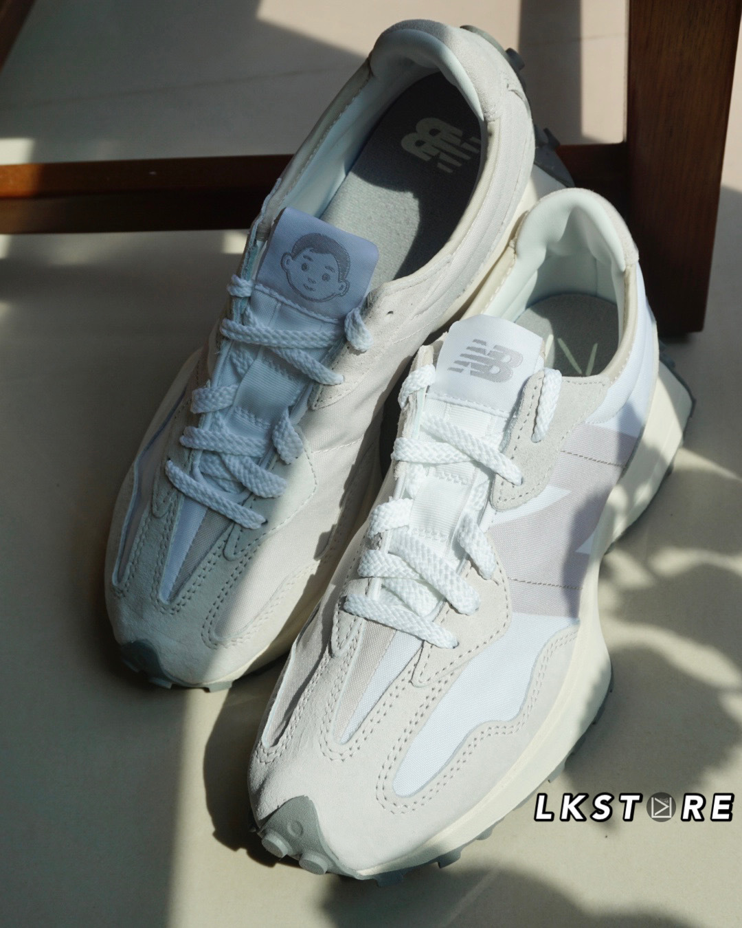 Noritake x New balance 327 MS327NW1 聯名款灰白插畫家男鞋日本
