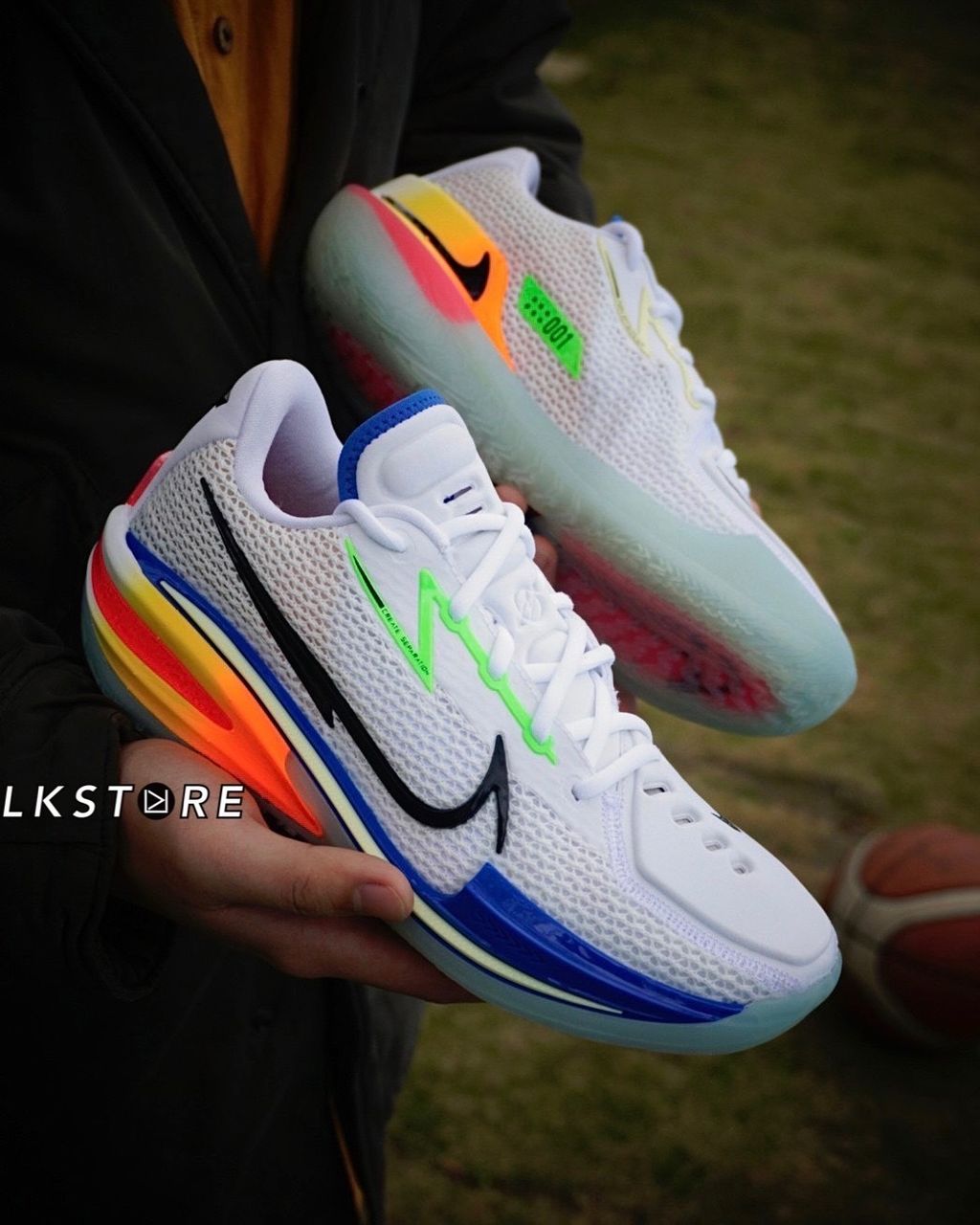 Nike Air Zoom G.T. Cut EP 籃球鞋初代白藍黃黃色DX4112-114 實戰耐磨