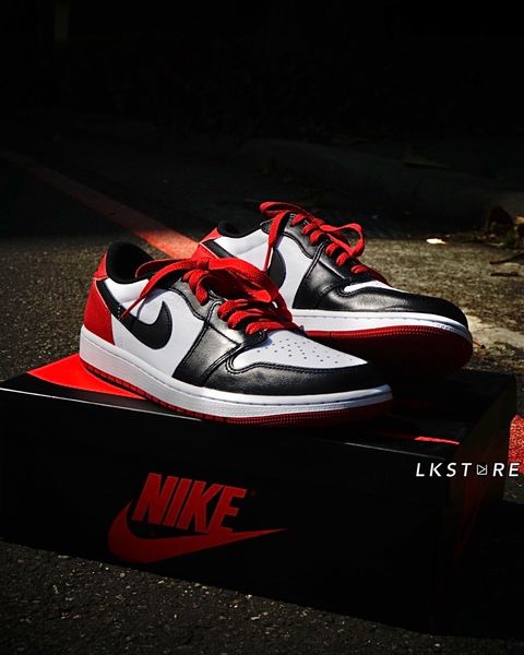 Air Jordan 1 Low OG Black Toe 黑腳趾紅白芝加哥CZ0790-106