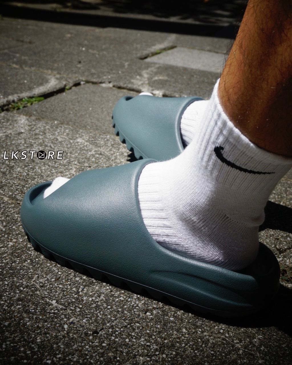 Adidas Yeezy Slide Slate Marine 深灰綠 拖鞋 愛迪達 yeezyslide yeezy拖鞋 ID2349