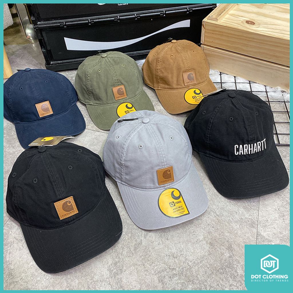 Carhartt Odessa Old Cap 水洗復古老帽皮標 Dot官網