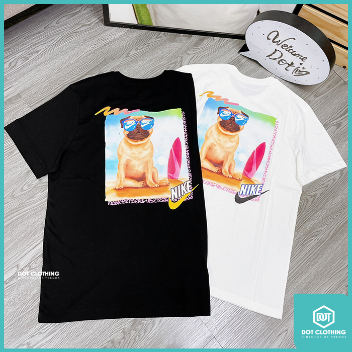 NIKE巴哥犬衝浪短T-1