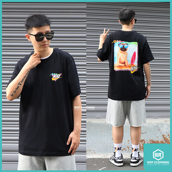 NIKE巴哥犬衝浪短T-8