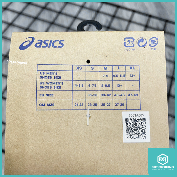 ASICS白長襪-7