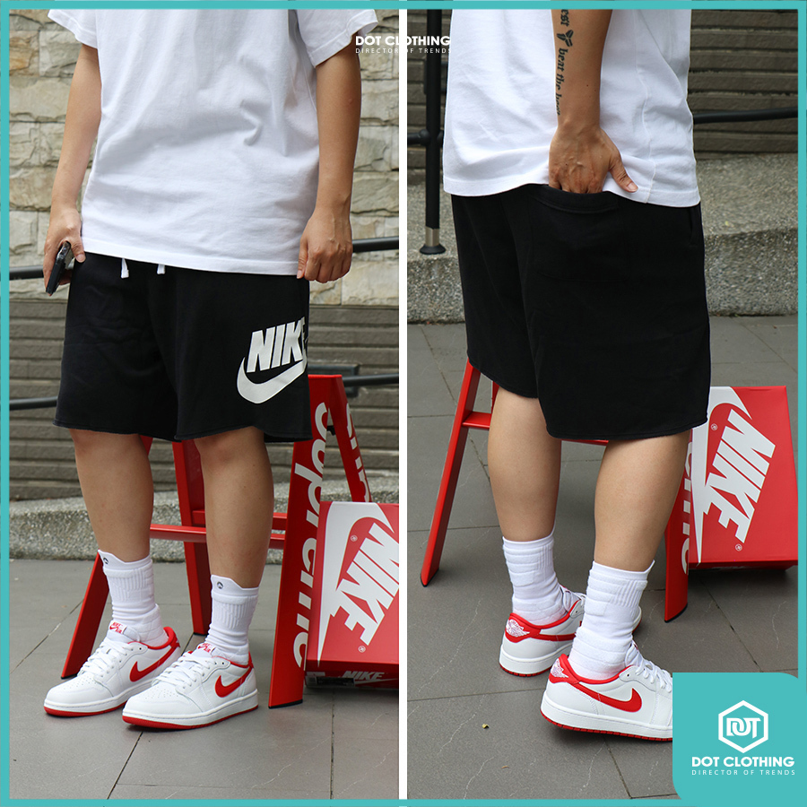 NIKE無修邊短褲-3