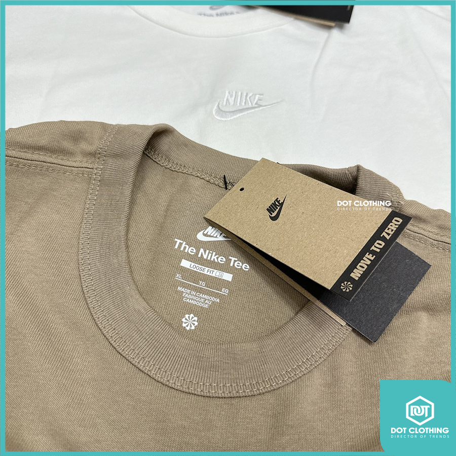 NIKE中間刺繡重磅短T-3