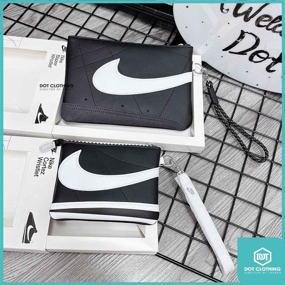 NIKE皮革小掛包-1