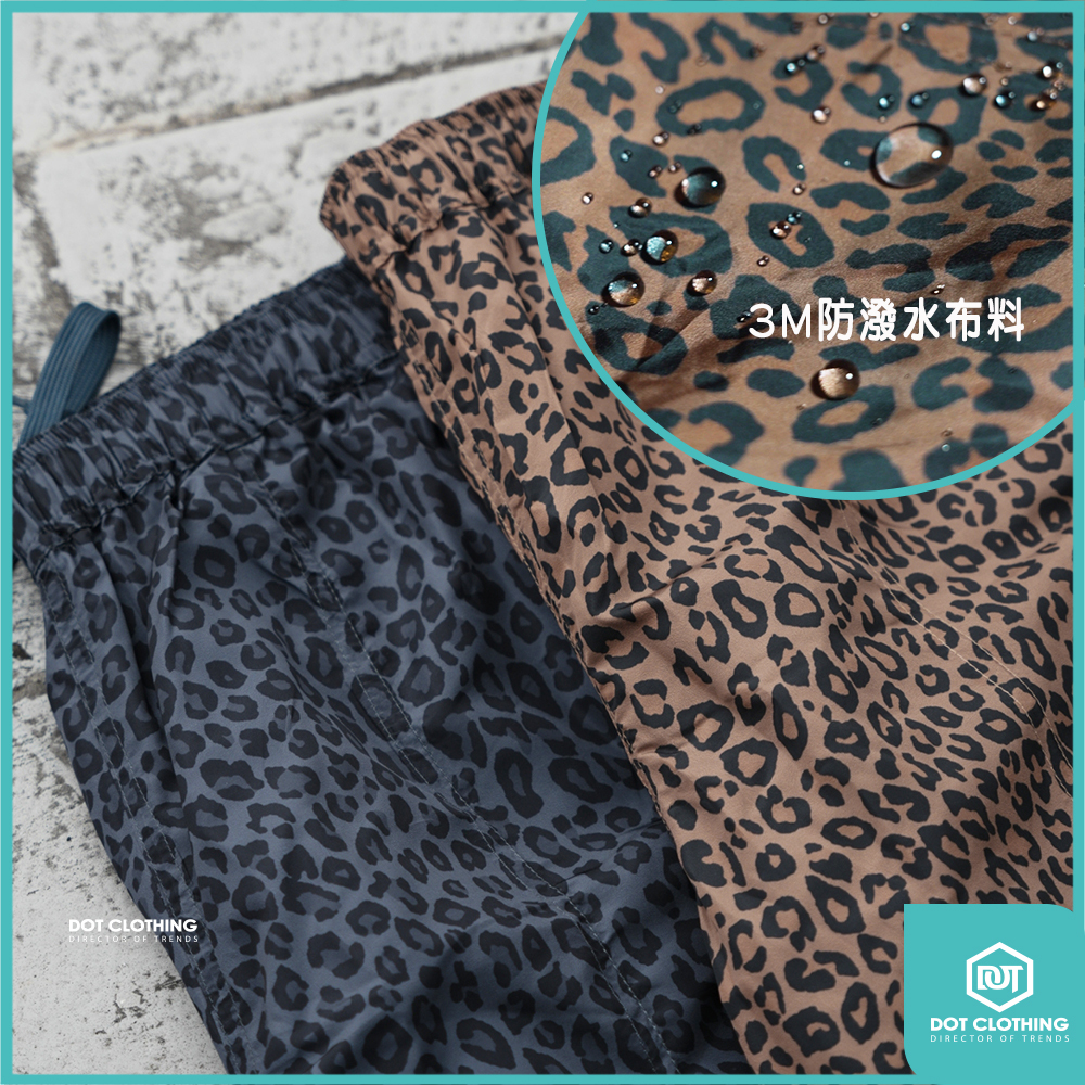 豹紋3M短褲-2