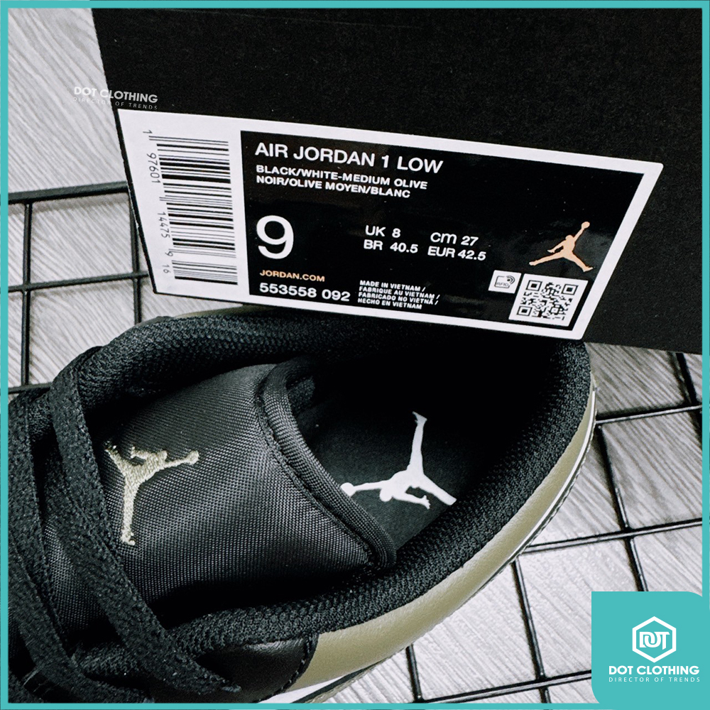 AJ1白黑綠-9