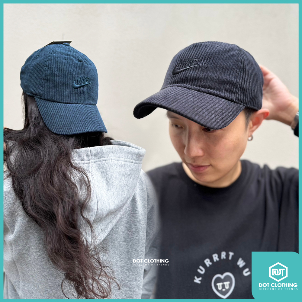 NIKE燈心絨帽-0
