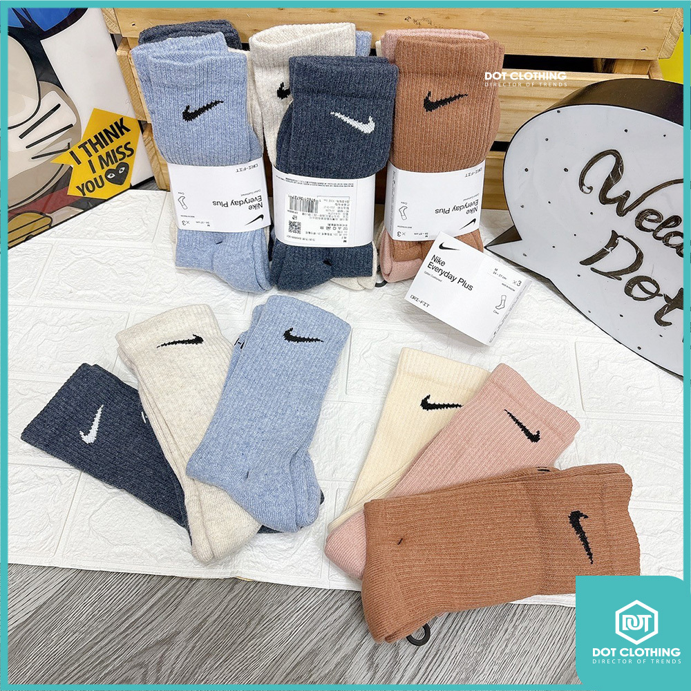 NIKE三色長襪-1