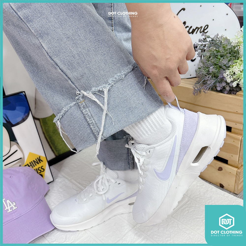 NIKE白紫慢跑-8