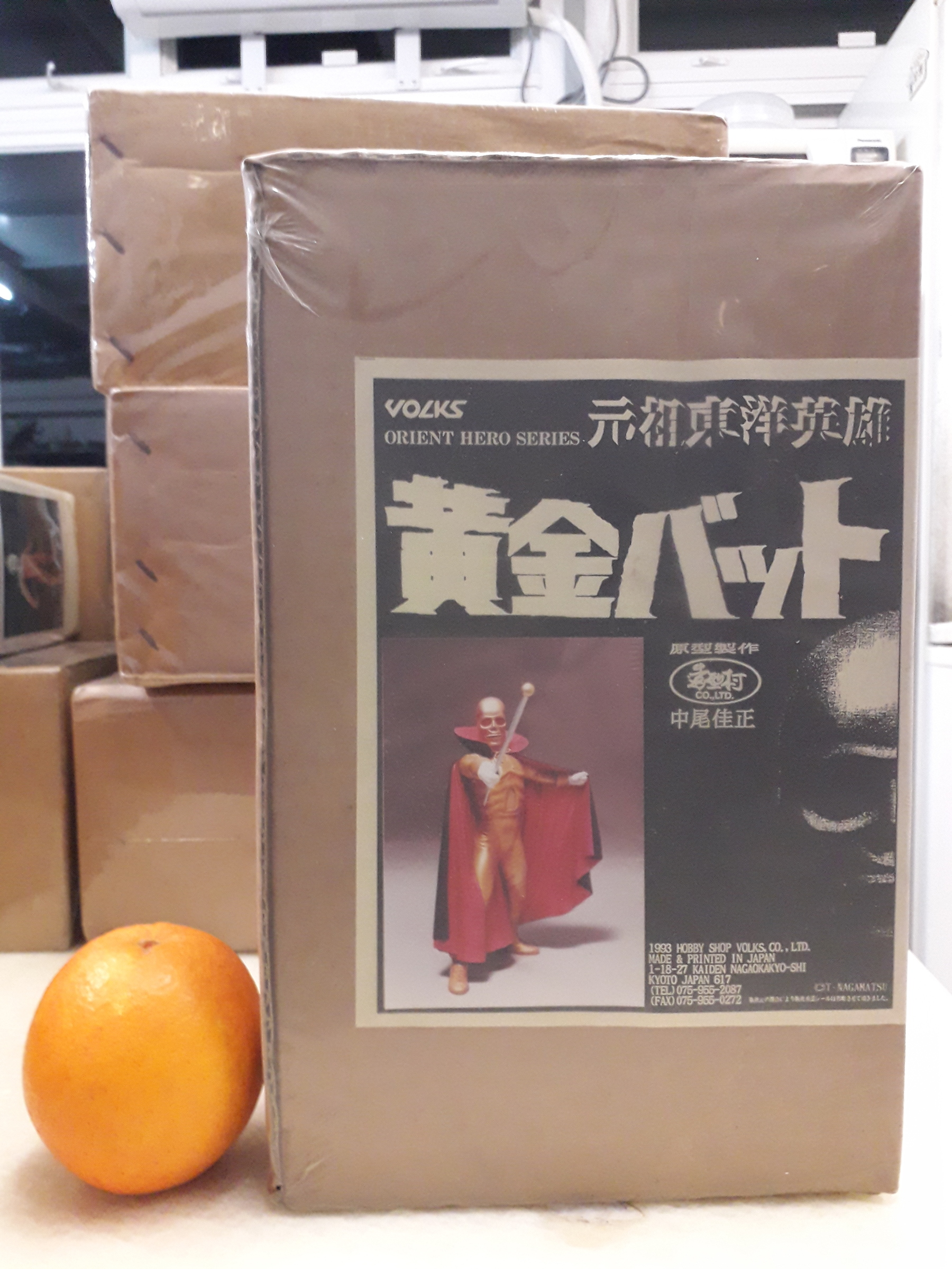A817 ボークス 元祖東洋英雄 黄金バット レジン/ガレージキット