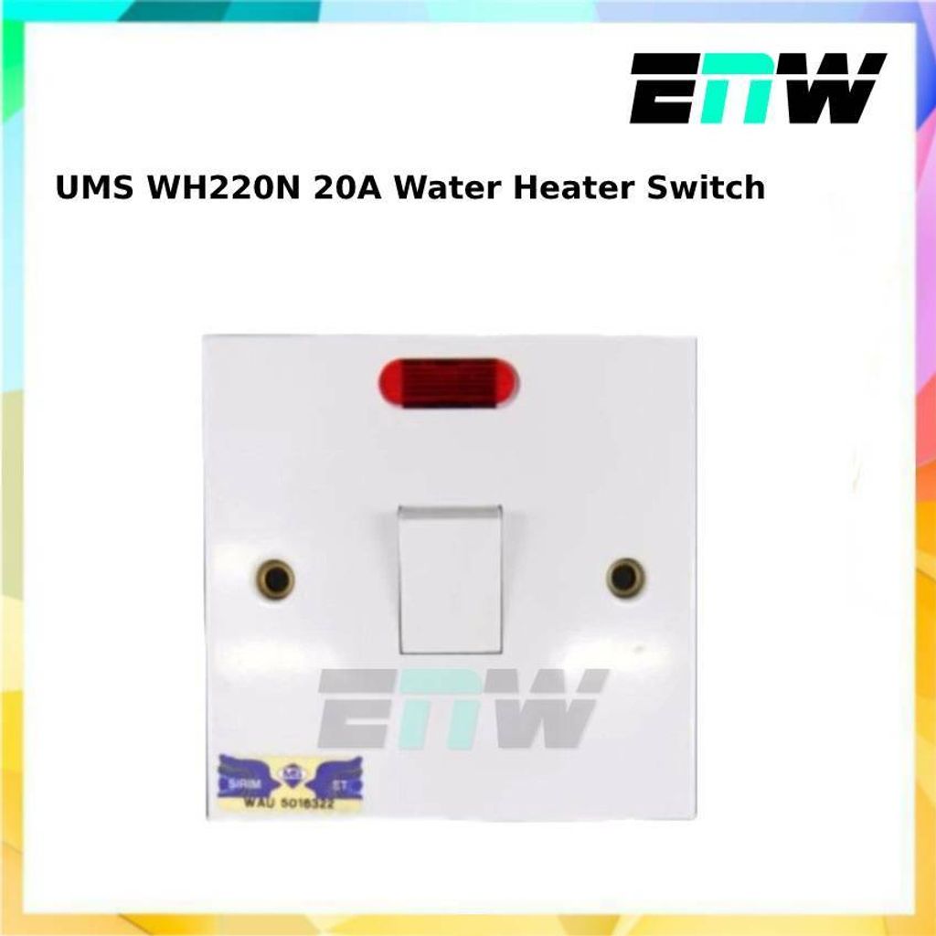 UMS WH220N 20A Water Heater Switch ENW Hardware