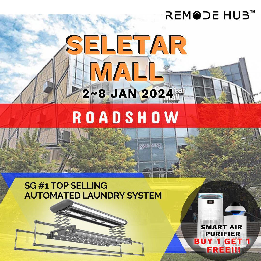 Join us at Seletar Mall from 2-8 Jan 2024 