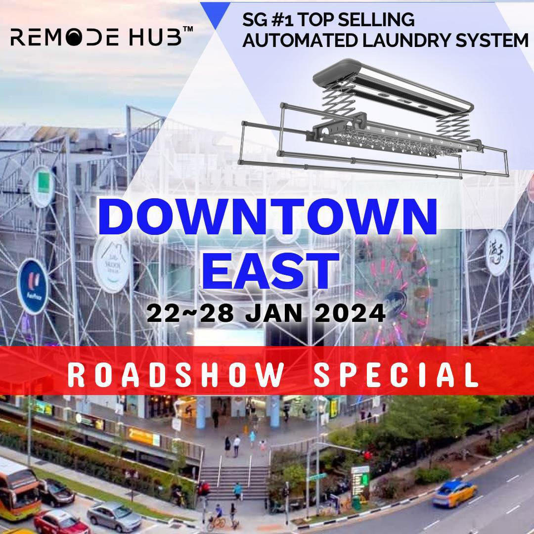 🌟 *Roadshow at Downtown East, Pasir Ris!* 