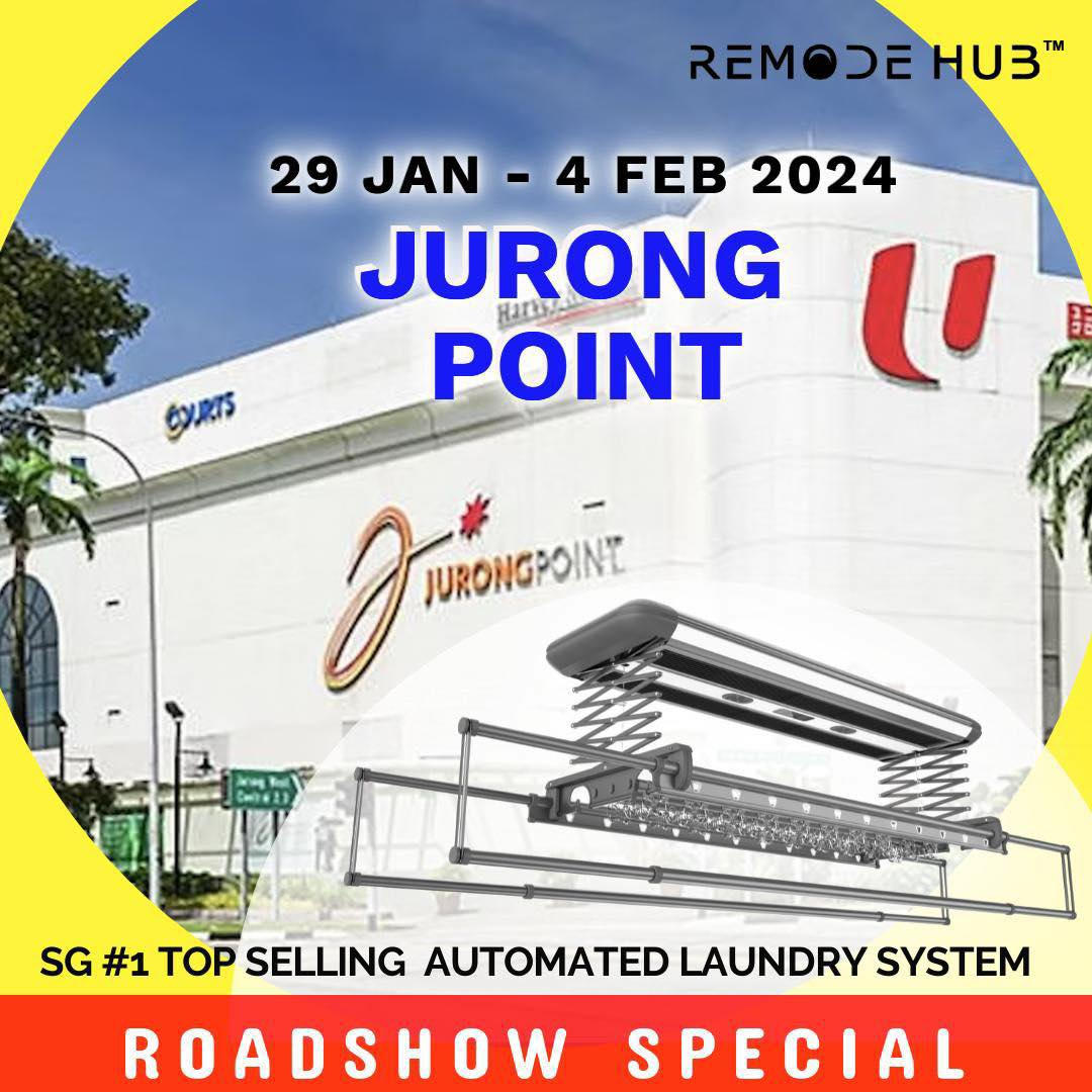  *Roadshow at Jurong Point!* 29 Jan - 4 Feb 2024