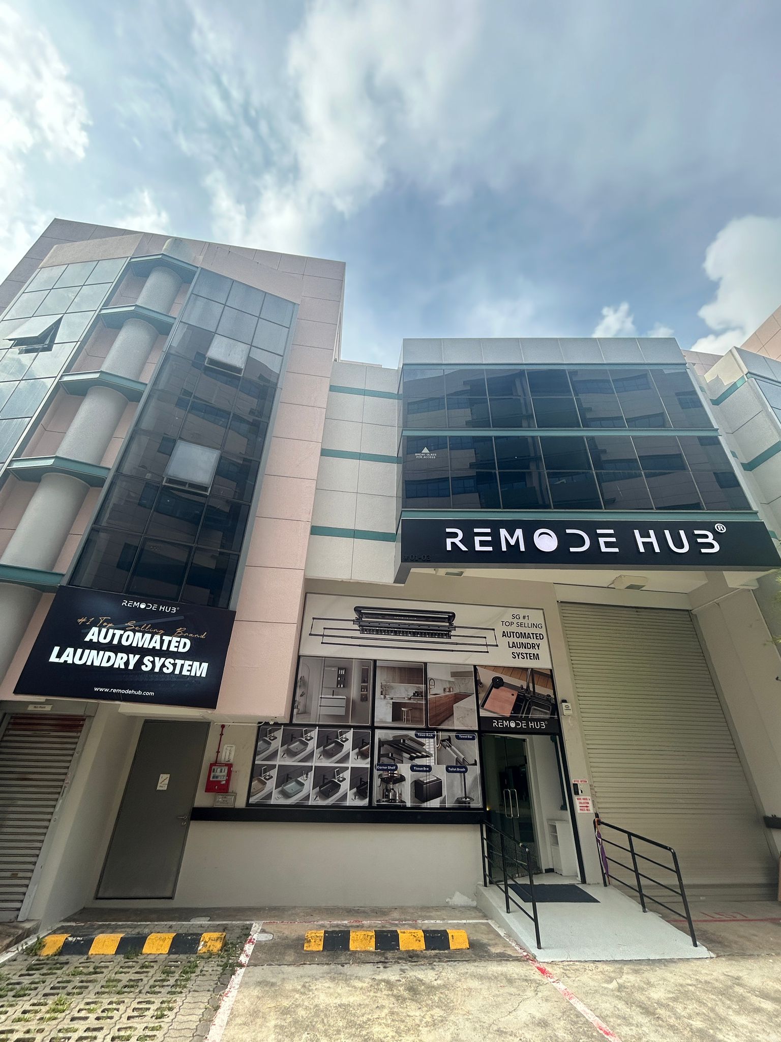 Singapore's #1 Top-Selling Automated Laundry System Remode Hub - NEW Showroom Now Open at UBI!