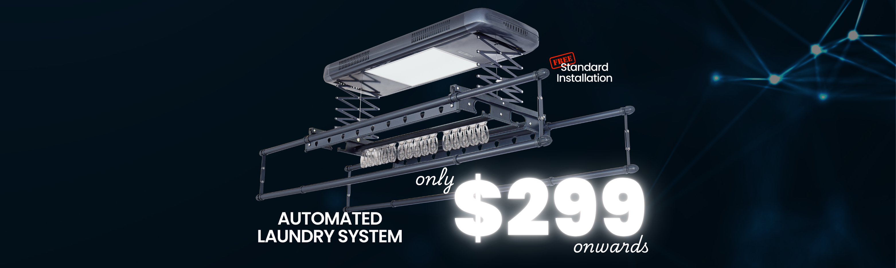 Now You Can Get an Automated Laundry System for Only $299!