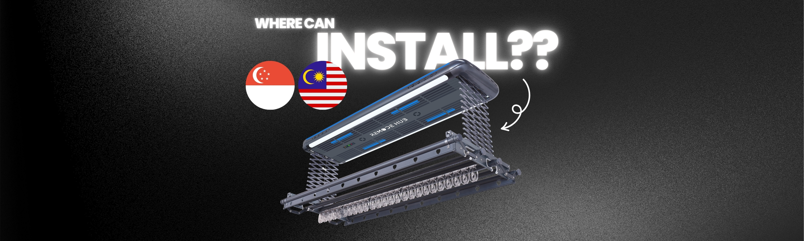 Remode Hub's Versatile Automated Laundry System: Install Anywhere in Singapore & Malaysia | Top Seller & Trusted Quality
