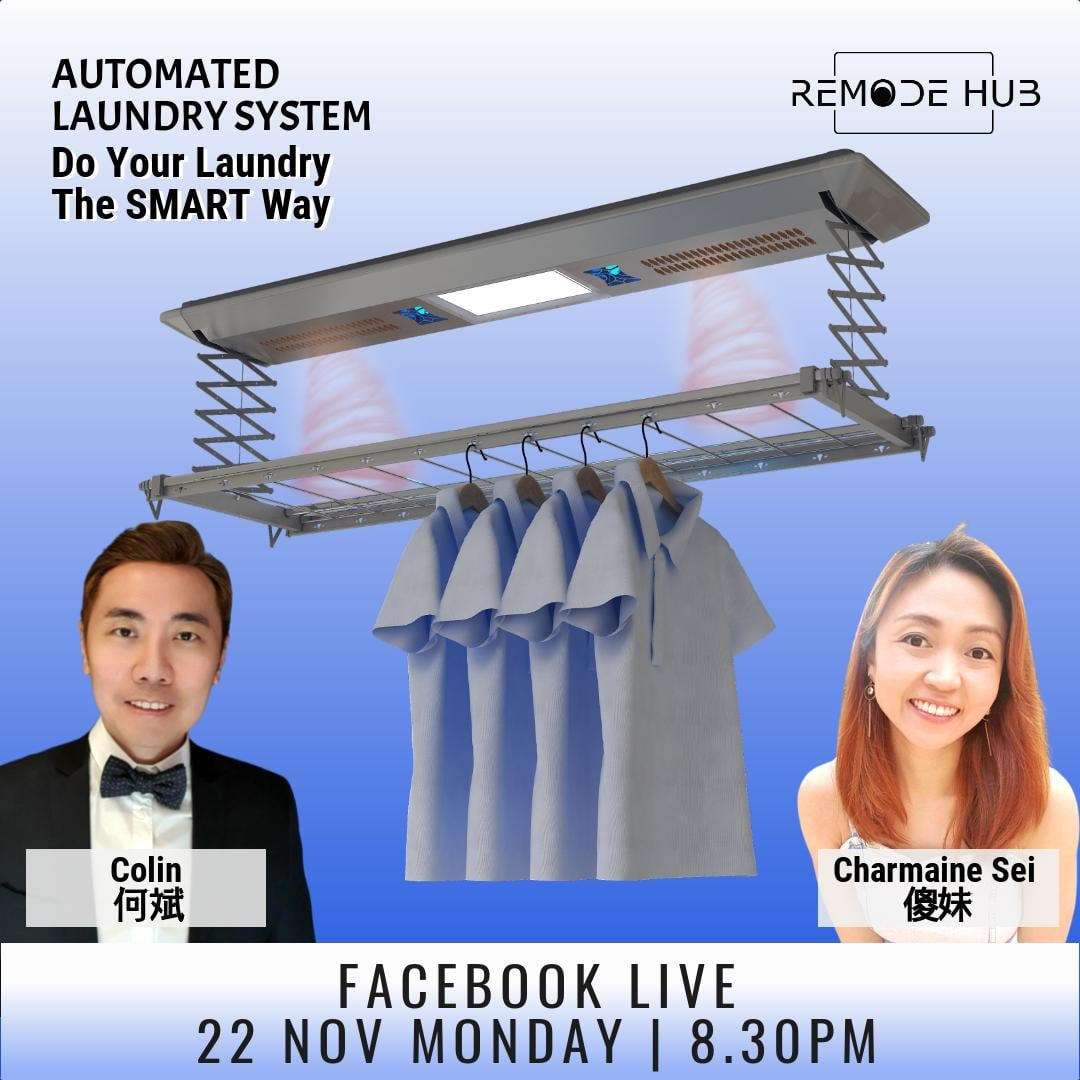 Facebook LIVE Join Charmaine Sei 薛素丽 & 何斌 Colin Hoh. 2 Nov 2021 Monday 8.30pm