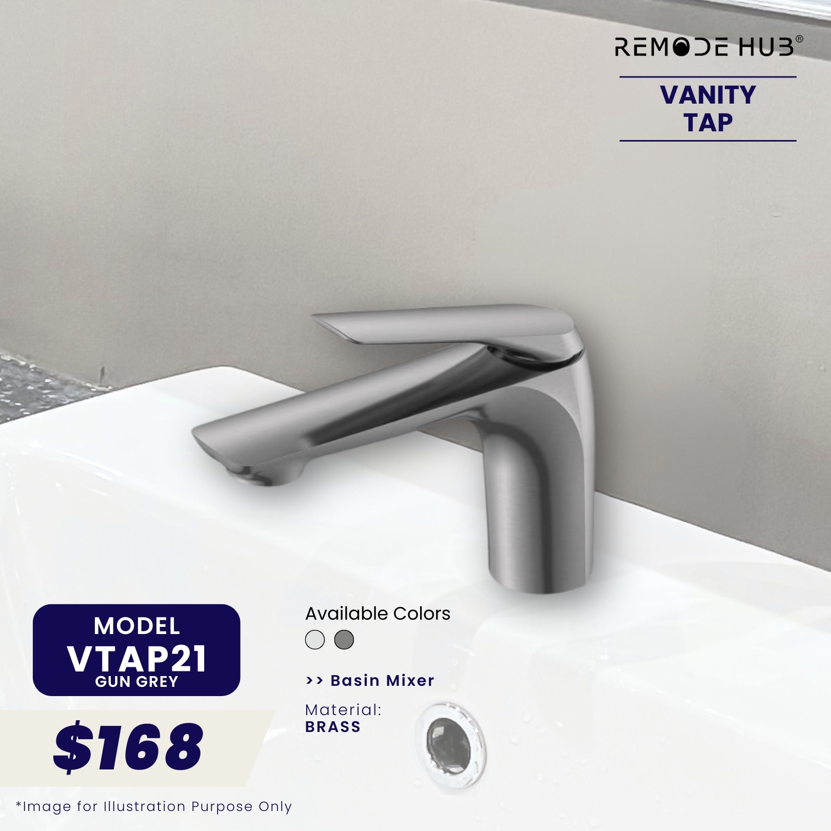 VTAP21-GUN GREY