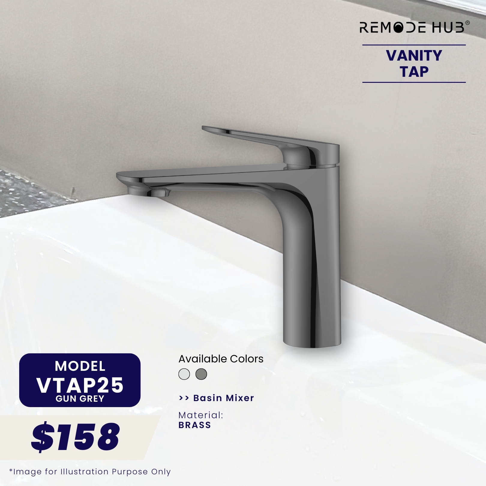 VTAP25-GUN GREY