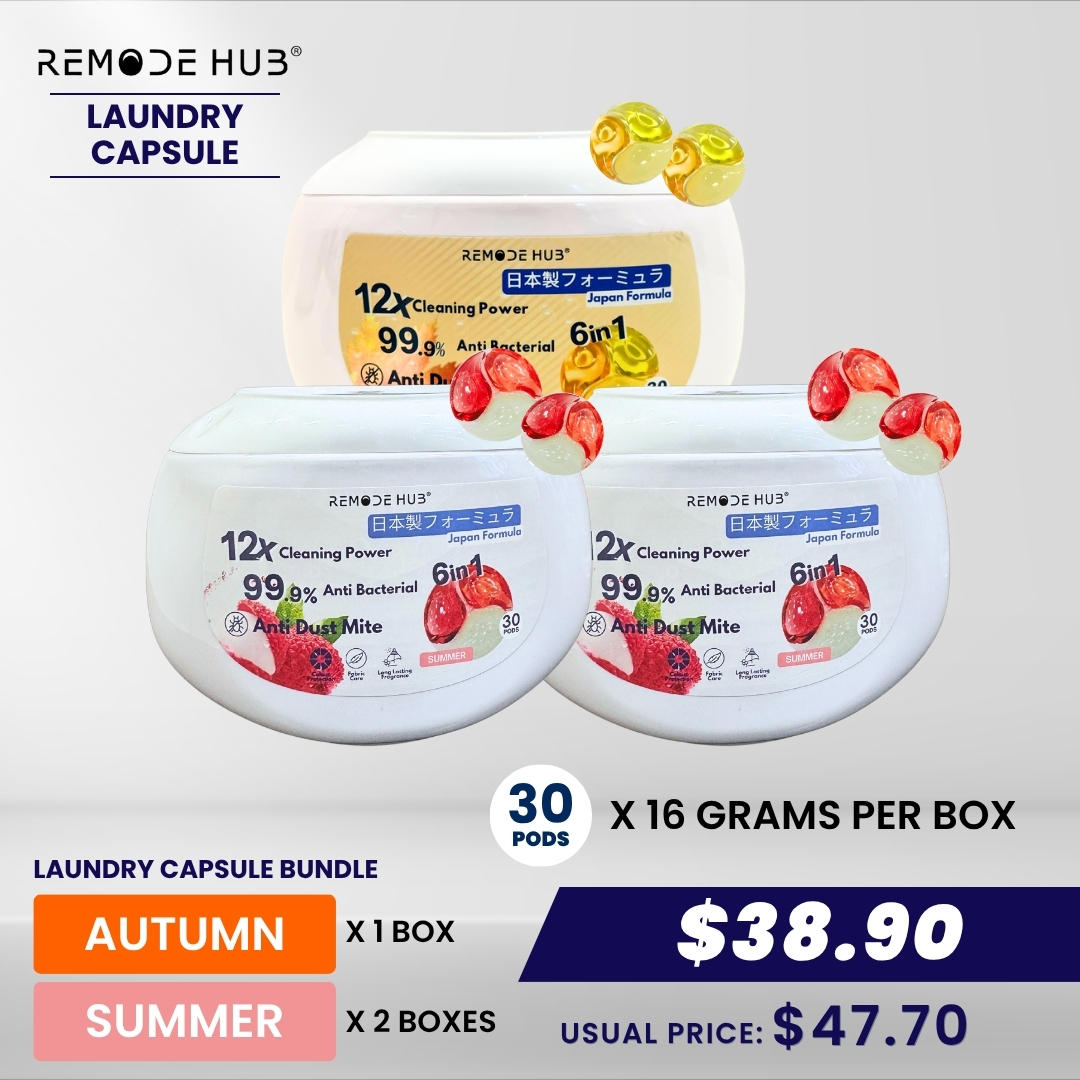 Laundry Capsule - Bundle - Autumn x1, Summer x2