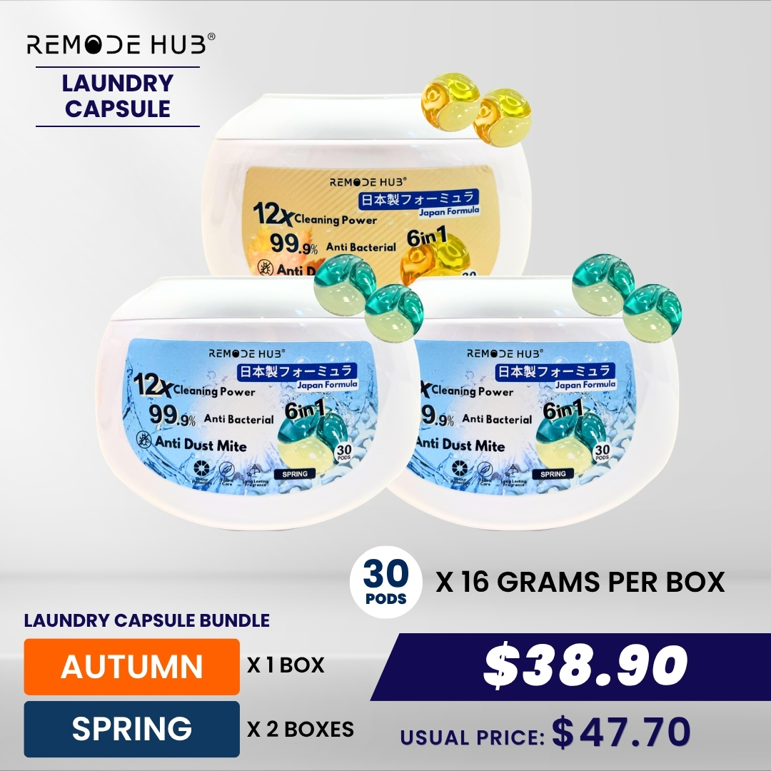 Laundry Capsule - Bundle - Autumn x1, Spring x2