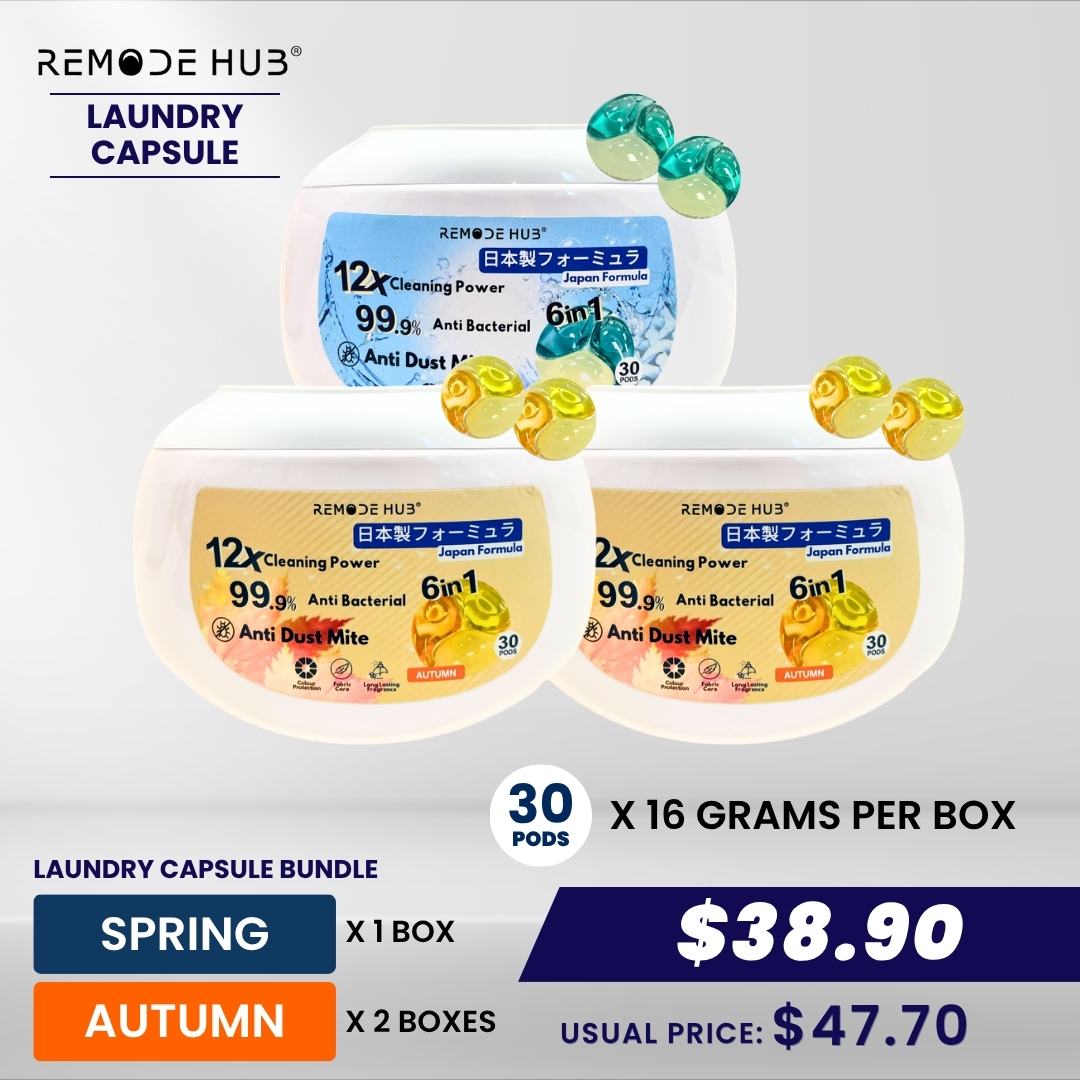 Laundry Capsule - Bundle - Spring x1, Autumn x2