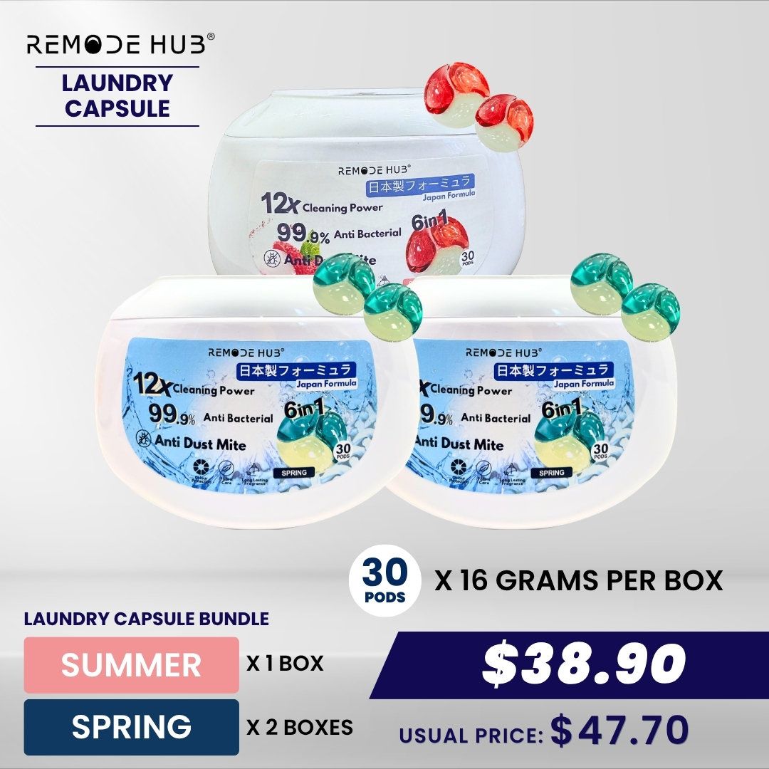 Laundry Capsule - Bundle - Summer x1, Spring x2