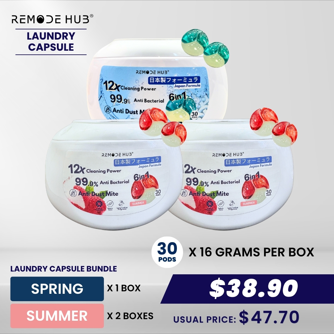 Laundry Capsule - Bundle - Spring x1, Summer x2