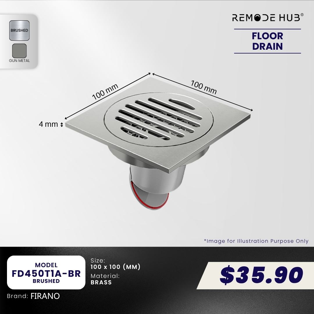 FD450T1A-BR-BRUSHED (10CM)