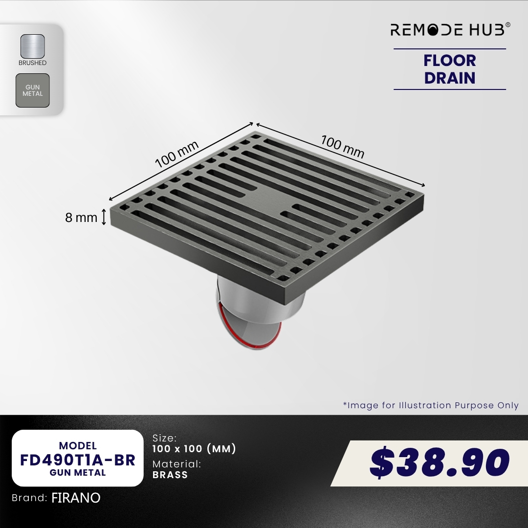 FD490T1A-BR-GUN METAL