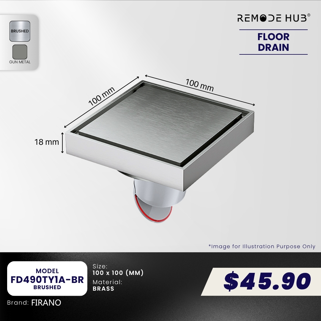 FD490TY1A-BR-BRUSHED (10CM)