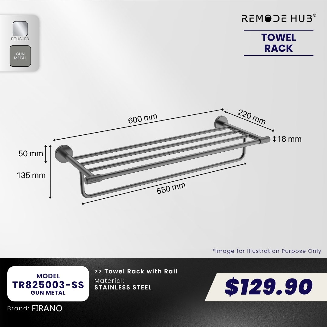 TR825003-SS-GUN METAL