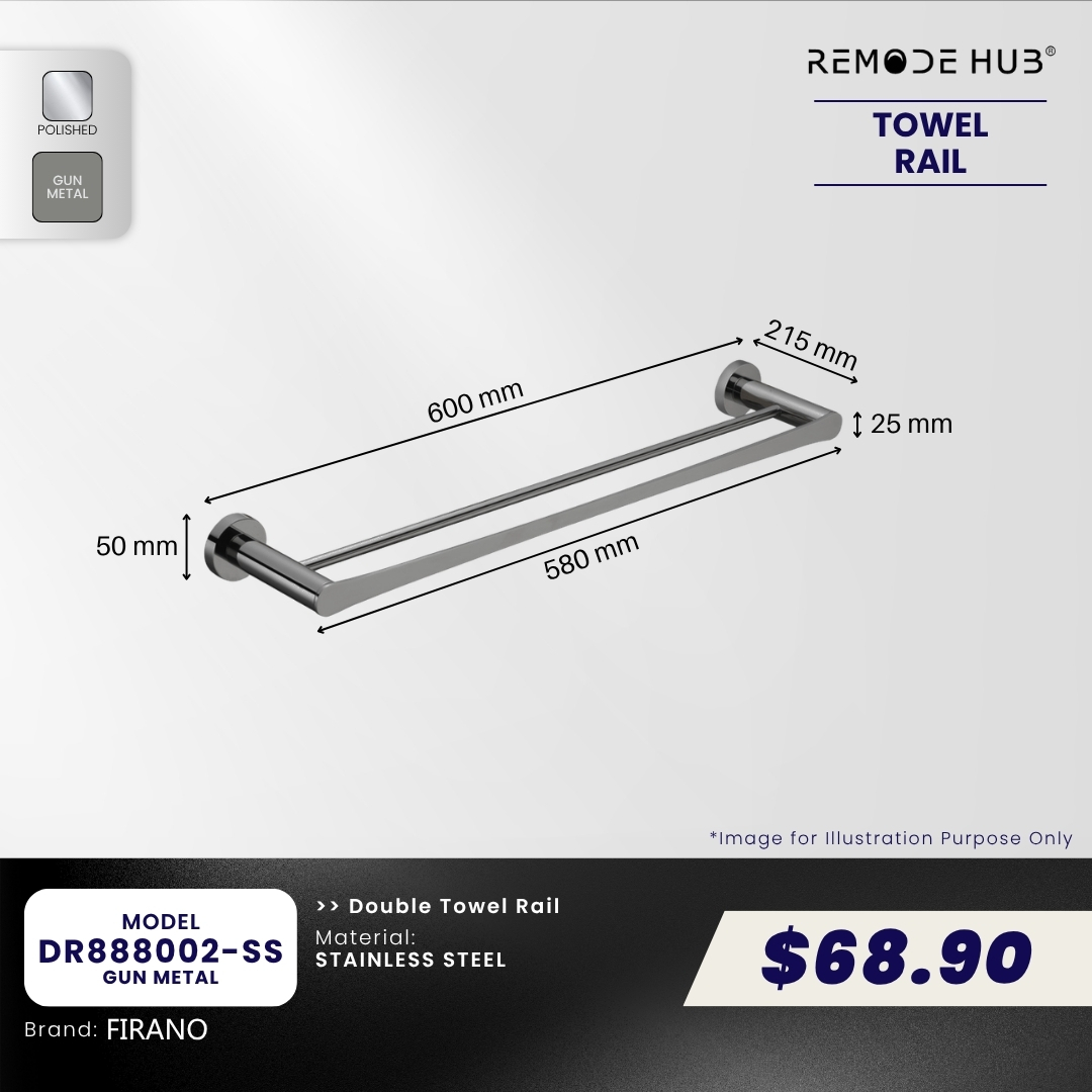 DR888002-SS-GUN METAL