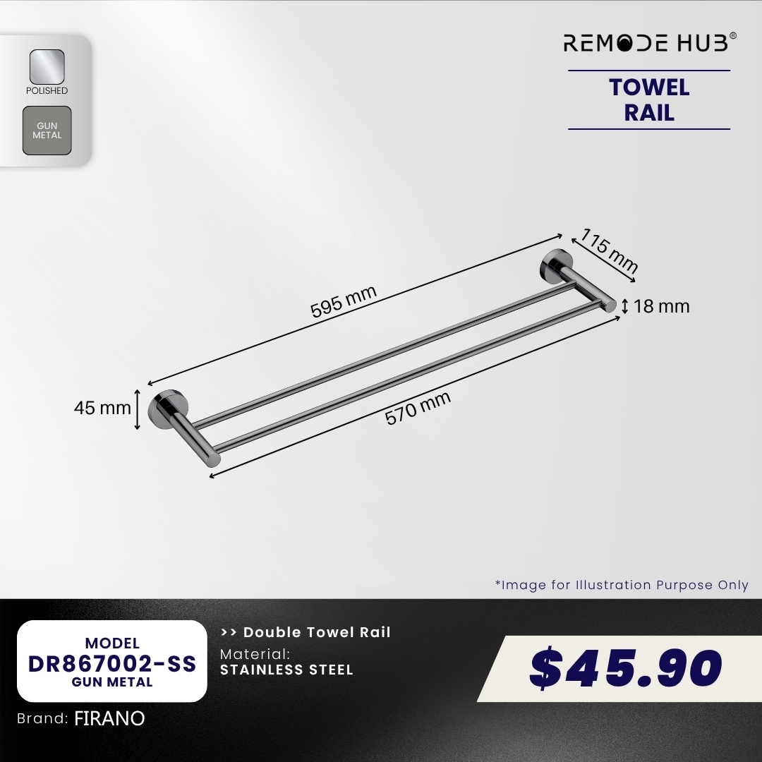 DR867002-SS-GUN METAL