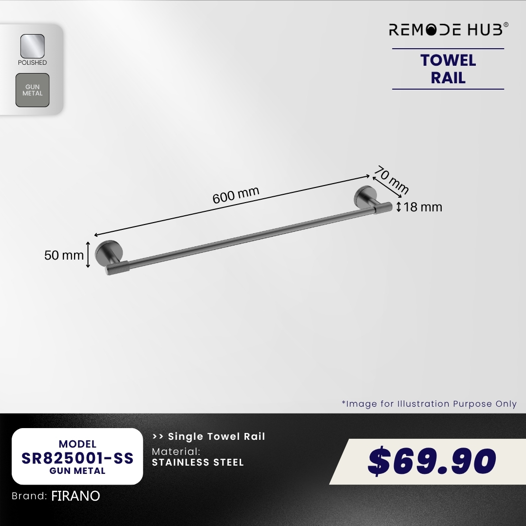 SR825001-SS-GUN METAL
