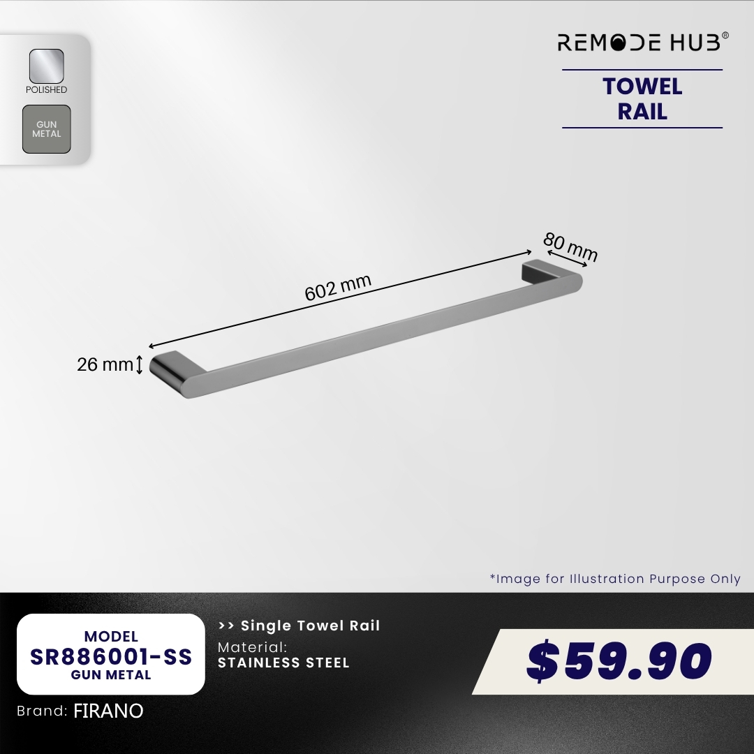 SR886001-SS-GUN METAL