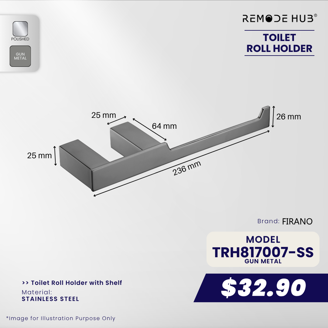 TRH817007-SS-GUN METAL