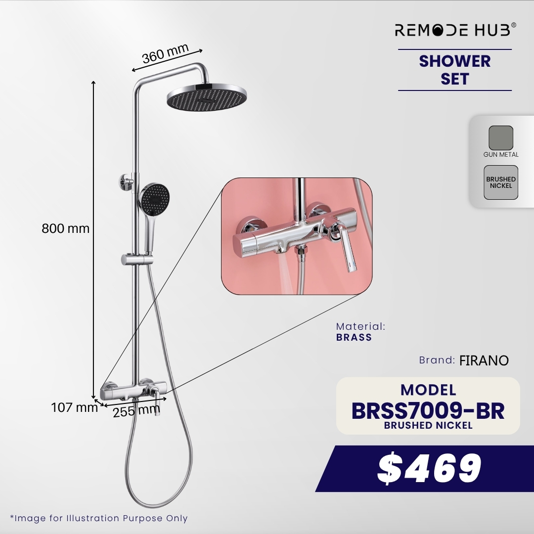 BRSS7009-BR-BRUSHED NICKEL