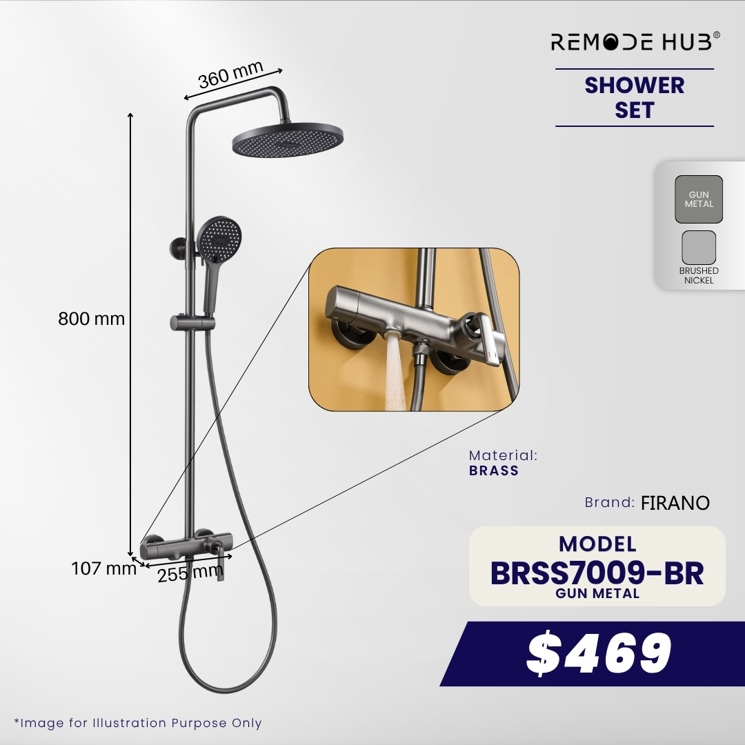 BRSS7009-BR-GUN METAL