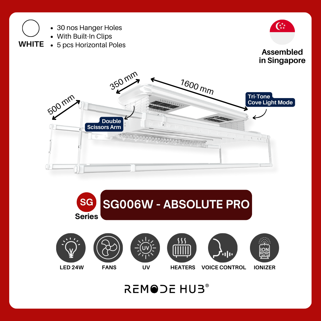 Automated Laundry Rack Smart Laundry System, Electric Laundry Rack, NEW ...