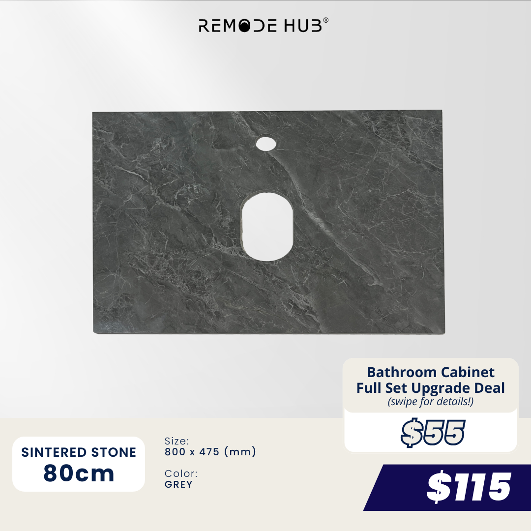Sintered Stone 80CM Grey