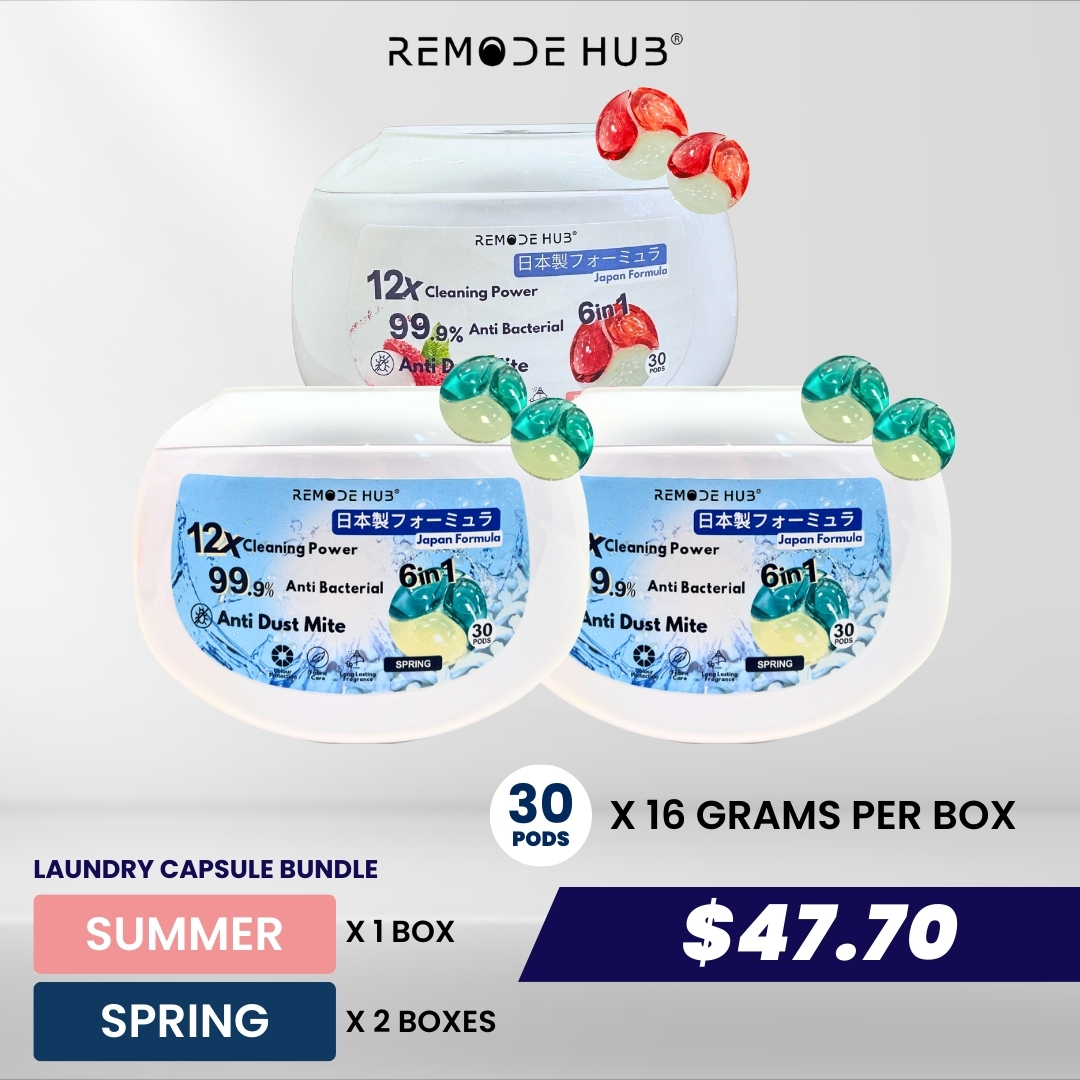 Laundry Capsule - Bundle - Summer x1, Spring x2