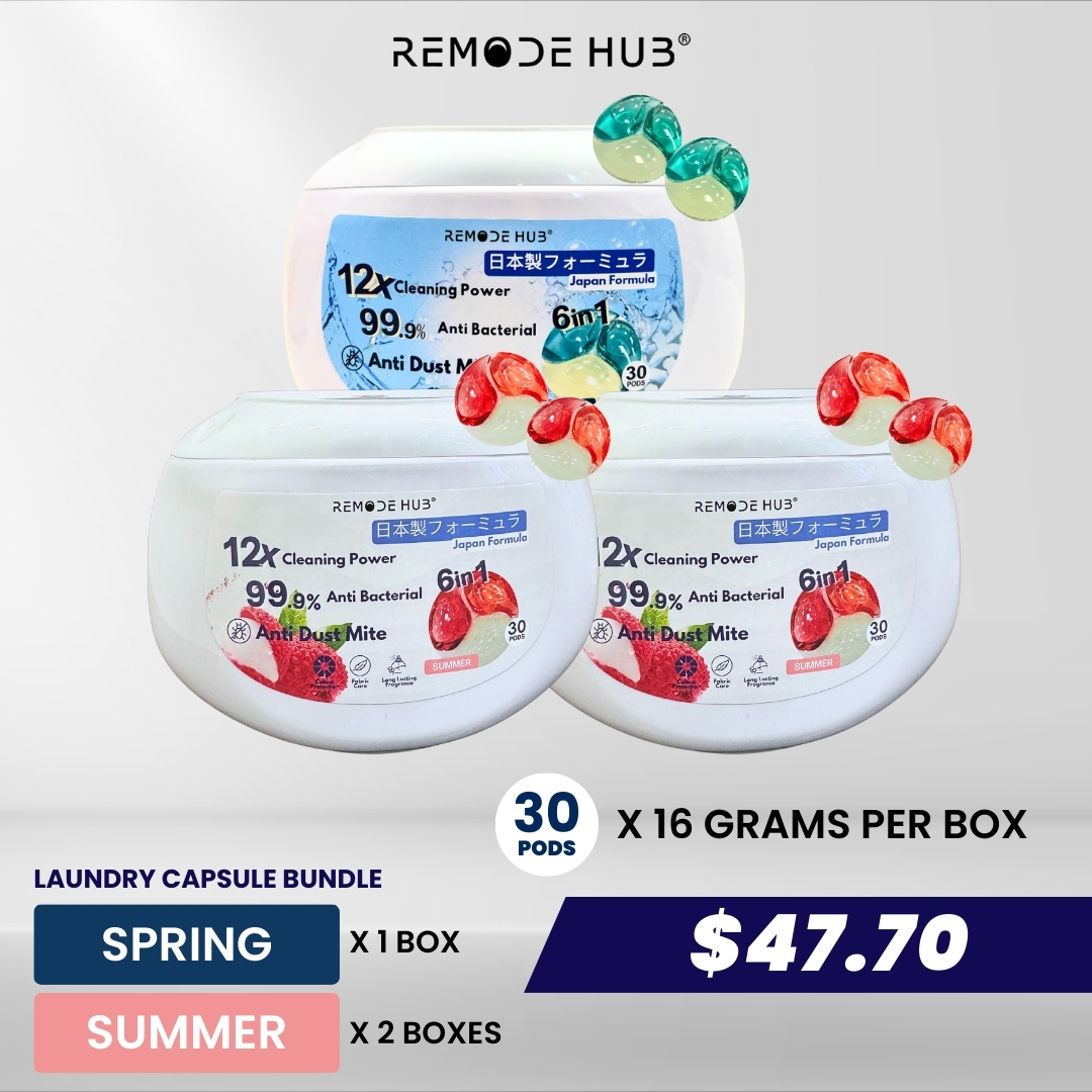 Laundry Capsule - Bundle - Spring x1, Summer x2