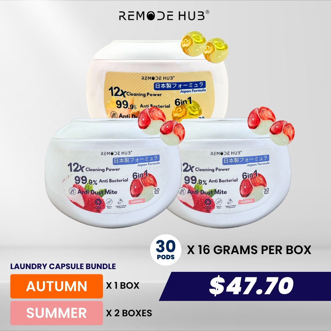 Laundry Capsule - Bundle - Autumn x1, Summer x2