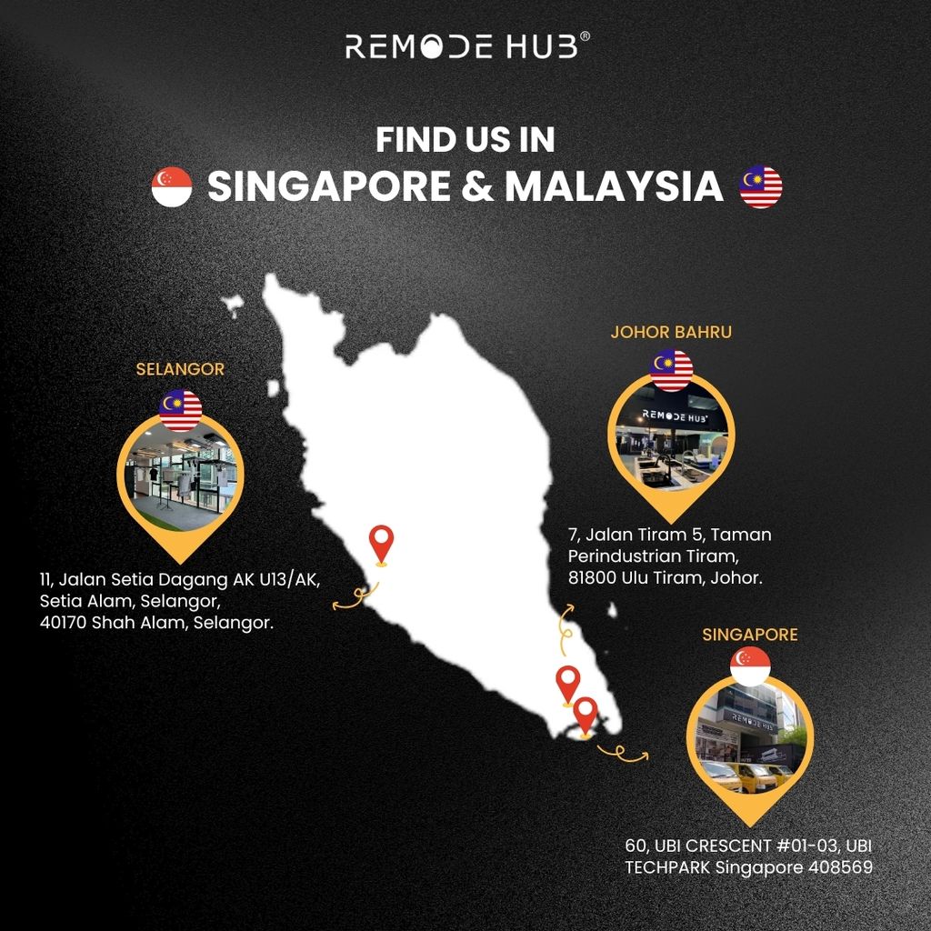 Find Us In SG & MY