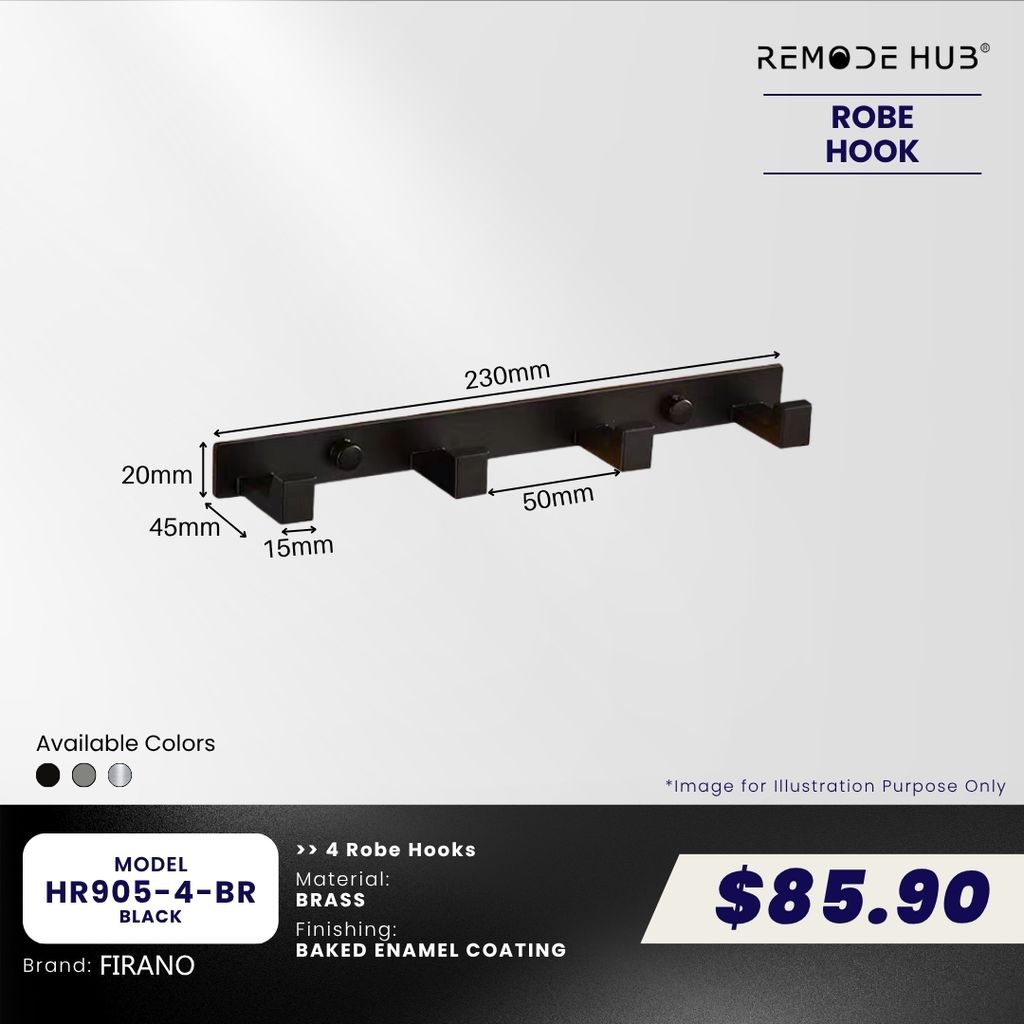 HR905-4-BR-BLACK